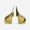 Carl Aubck II   bookends pair