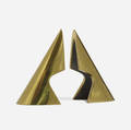 Carl Aubck II   bookends model 4099 pair
