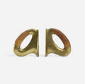 Carl Aubck II   bookends model 3530 pair