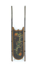 Painted childs sled