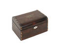 English rosewood tea caddy