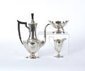 Gorham threepiece sterling silver tea service