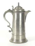 New York pewter flagon ca 1835