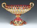 Porcelain centerpiece basket