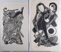 Edison da Luz Woodcut Prints Pair