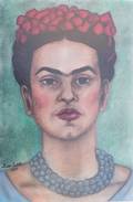 Frida Kahlo Autorretrato Mixed Media