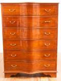 Bench Crafted Exotic Wood Chest of Drawers