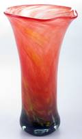 Hand Blown Glass Vase