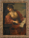 Old Masters oil on canvas portrait of a woman 17th c