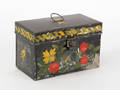Tole document box 19th c