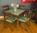 ZAPPA VINTAGE CARD TABLE AND CHAIRS