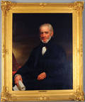 Oil on canvas portrait of Thomas K Brace