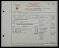 MARILYN MONROE AUTOMOBILE INVOICE