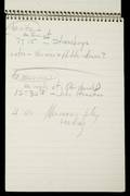 MARILYN MONROE NOTES IN STENO BOOK