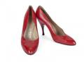 MARILYN MONROE RED LEATHER DAL CO HEELS