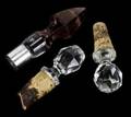 MARILYN MONROE GROUP OF THREE ASSORTED DECANTER STOPPERS