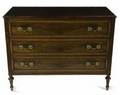 MARILYN MONROE BURLWOOD VENEER THREEDRAWER DRESSER