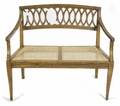 MARILYN MONROE CANED LOVESEAT