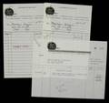 MARILYN MONROE INVOICE FOR STATIONERY