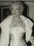 MARILYN MONROE SIGNED PHOTOGRAPH