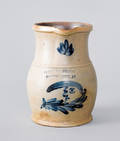 Pennsylvania stoneware pitcher 19th c