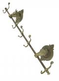 ZAPPA BRONZE HORSEHEAD COAT RACK