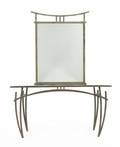 ZAPPA ASIAN INSPIRED CONSOLE TABLE AND MIRROR