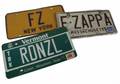 FRANK ZAPPA LICENSE PLATES