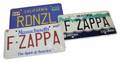 FRANK ZAPPA LICENSE PLATES