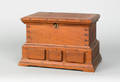 Miniature Pennsylvania Chippendale walnut blanket chest ca 1780