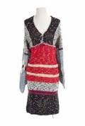 DIVA ZAPPA KNITTED CAPE DRESS