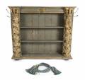ZAPPA ITALIAN CARVED GILTWOOD BOOKCASE