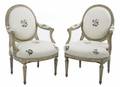 ZAPPA PAIR OF LOUIS XVI STYLE CHAIRS