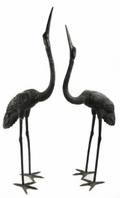 ZAPPA PAIR OF LARGE GARDEN CRANES