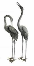 ZAPPA PAIR OF MONUMENTAL GARDEN CRANES