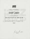 FRANK ZAPPA JAZZ  POP AWARD PLAQUES