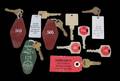 FRANK ZAPPA COLLECTION OF HOTEL KEYS
