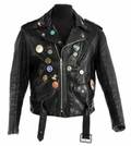FRANK ZAPPA LEATHER MOTORCYCLE JACKET