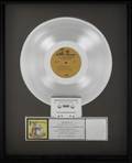 THE JIMI HENDRIX EXPERIENCE PLATINUM RECORD AWARD