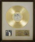 DON McLEAN WHITE MATTE GOLD RECORD AWARD