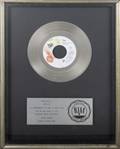 PRINCE PLATINUM RECORD AWARD