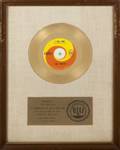 THE BEATLES WHITE MATTE RECORD AWARD