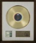 THE BEATLES WHITE MATTE RECORD AWARD