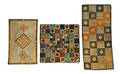 Three American hooked rugs
