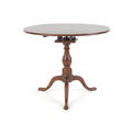 Pennsylvania Queen Anne tiger maple tea table