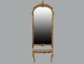 ITALIAN ROCOCO STYLE GILTWOOD PIER MIRROR  CONSOLE