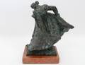 PATINATED BRONZE FIGURE OF A BULL FIGHTER