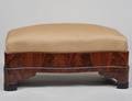 EMPIRE MAHOGANY BENCH