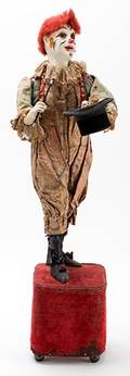 Clown Magician Automaton Paris Leopold Lambert ca