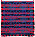 Pennsylvania threecolor jacquard coverlet